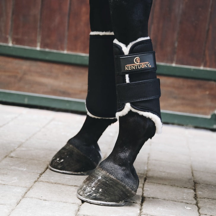 Kentucky Horsewear Brushing Boots Solimbra Front