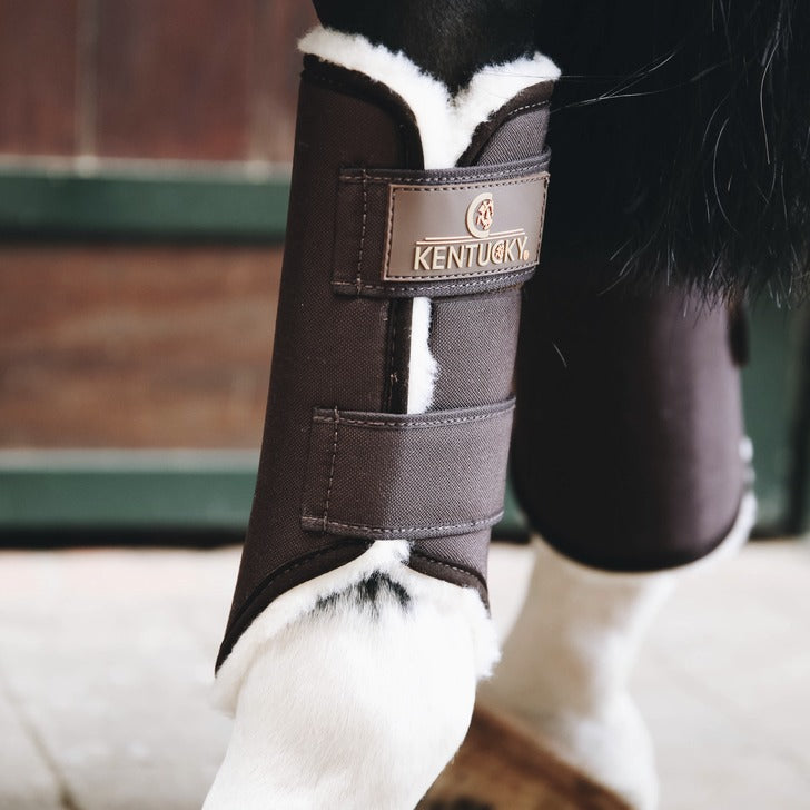 Kentucky Horsewear Brushing Boots Solimbra Front