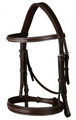 Dy'on US Hunter Collection Cavesson Hunter Noseband Bridle