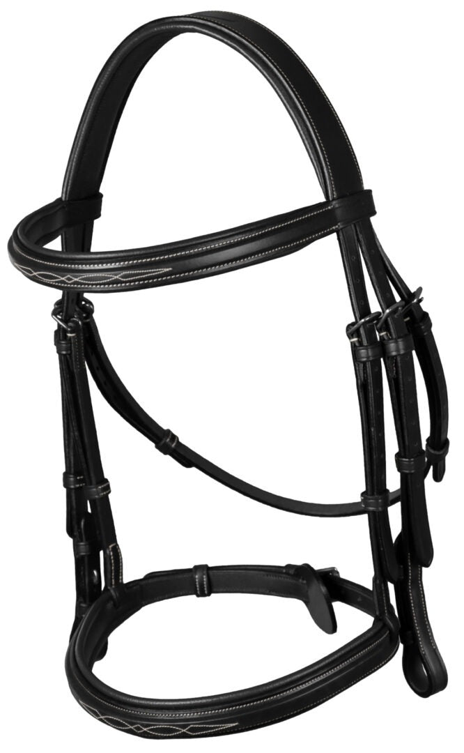 Dy'on US Hunter Collection Cavesson Noseband Bridle