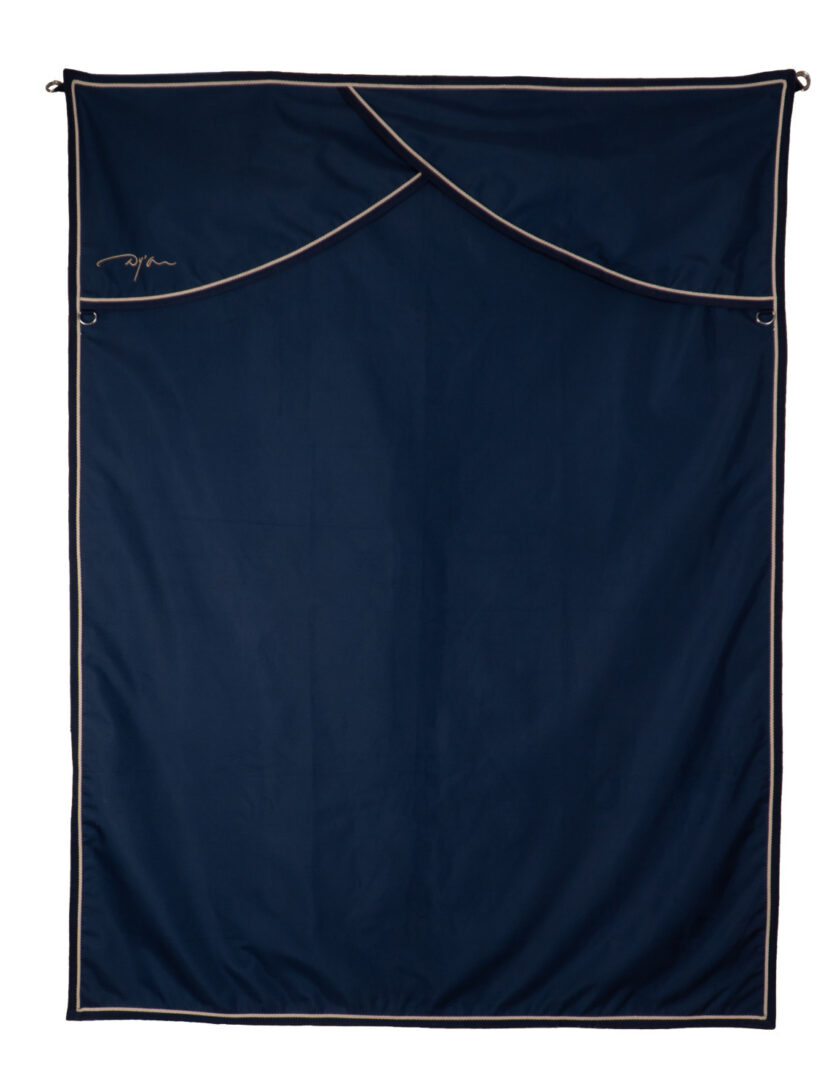 Dyon Stable Curtain - Navy